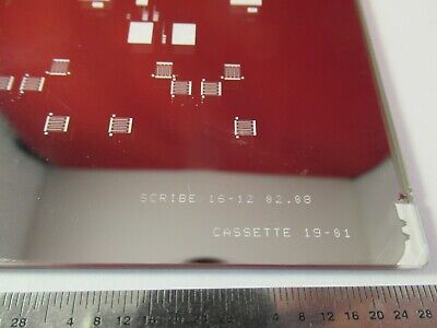 COLLECTABLE VINTAGE OPTICAL SHADOWMASK SCRIBE OPTICS AS PICTURED &1E-B-76