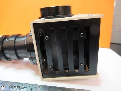 OLYMPUS JAPAN LAMP ASSEMBLY + BEAM SPLITTER MICROSCOPE PART AS PICTURE &W8-A-69