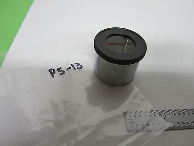 MICROSCOPE OBJECTIVE UNITRON JAPAN POLARIZER [dirty] AS IS OPTICS BIN#P5-13