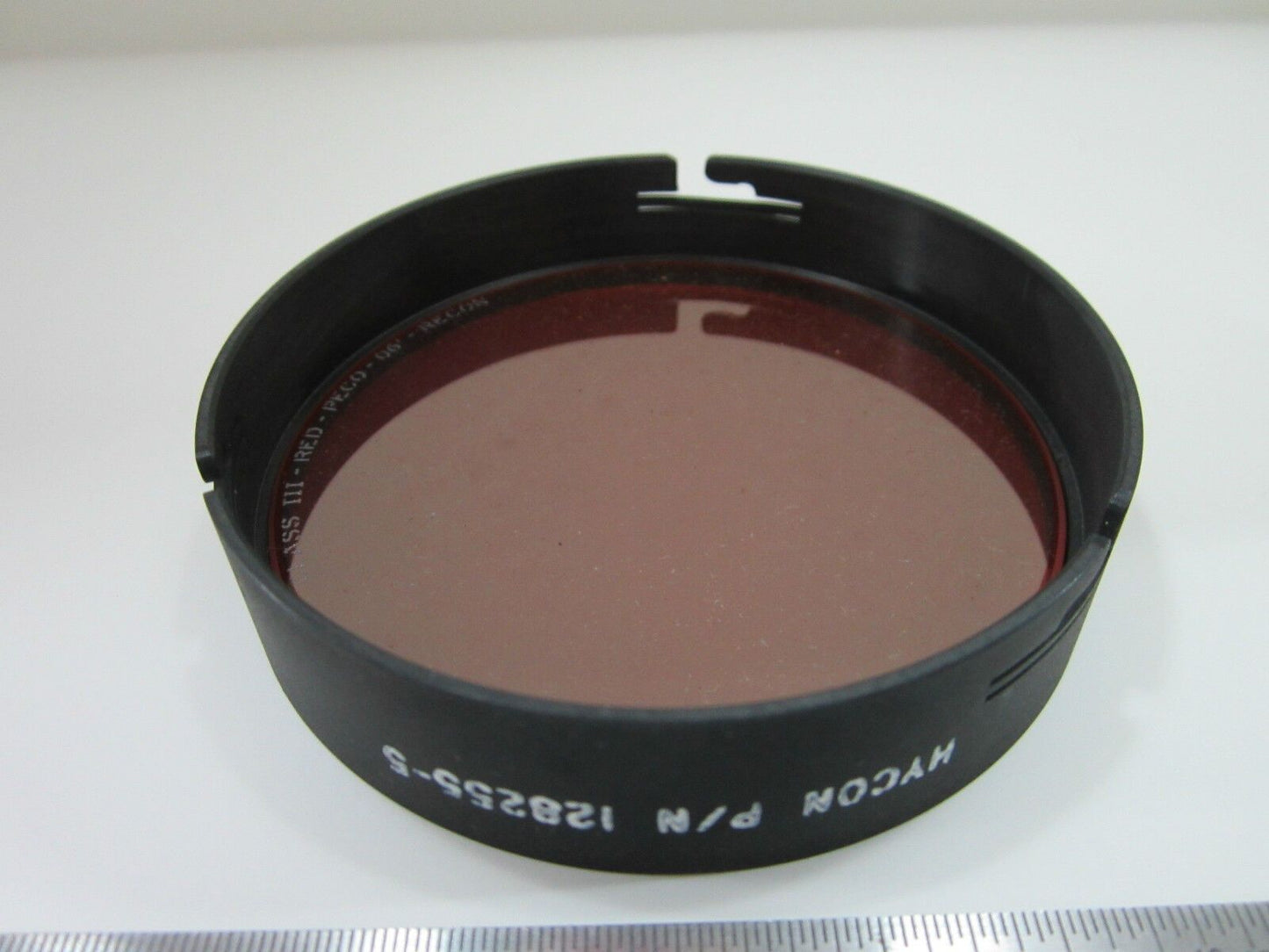 RED HYCOM OPTICAL FILTER LASER OPTICS #D6