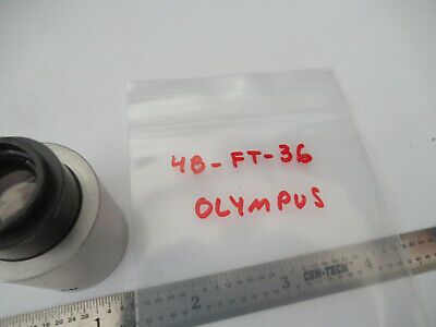 OLYMPUS 42X OBJECTIVE INSPECTION  LENS MICROSCOPE PART AS PICTURED &4B-FT-36