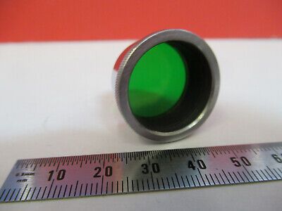 ANTIQUE ERNST LEITZ  MOUNTED  GREEN FILTER MICROSCOPE PART AS PICTURED &F6-A-65