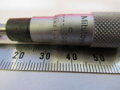 MITUTOYO MICROMETER SCREW ASSEMBLY MICROSCOPE PART AS PICTURED #100-S-14