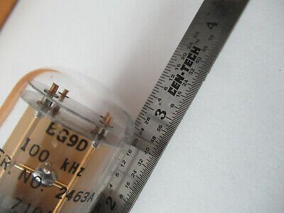 ANTIQUE QUARTZ CRYSTAL BLILEY BG9D GT GLASS HOLDER FREQUENCY CONTROL #F3-A-03