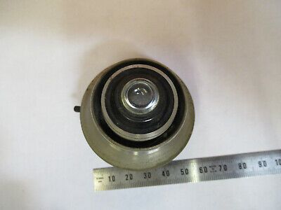 OLD LEITZ WEZTLAR CONDENSER + IRIS GERMANY MICROSCOPE PART AS PICTURED &8y-a-105