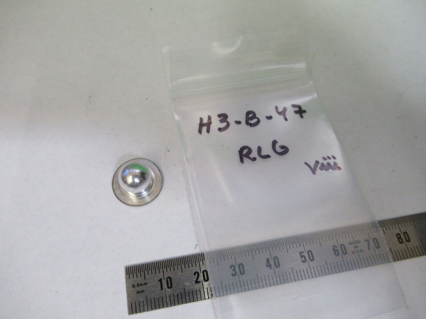 OPTICAL RLG MIRROR CAVITY LENS RARE MINI OPTICS AS PICTURED &H3-B-47