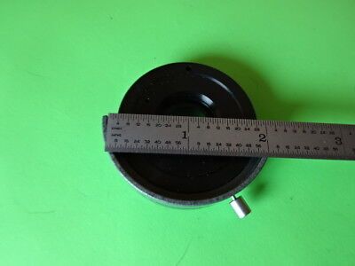 MICROSCOPE PART LEITZ GERMANY OPTICAL IRIS DIAPHRAGM OPTICS AS IS #L5-B-25