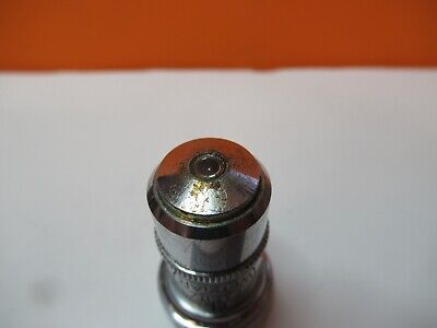 ANTIQUE ERNST LEITZ OBJECTIVE 45X OPTICS MICROSCOPE PART AS PICTURED &16-A-61B