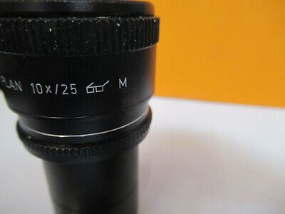 LEICA DMR 10X/25 EYEPIECE GERMANY 506800 MICROSCOPE PART AS PICTURED R7-A-41