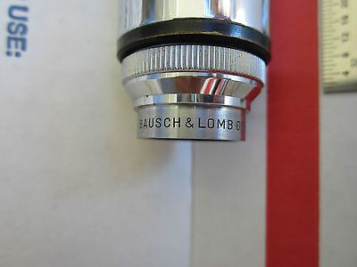 MICROSCOPE PORTABLE BAUSCH LOMB 20X + OBJECTIVE WORKS FINE OPTICS DWR#1B ii