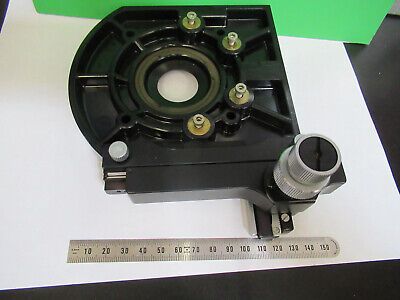 STAGE XY TABLE SPECIMEN ZEISS GERMANY MICROSCOPE PART AS PICTURED &A9-B-39