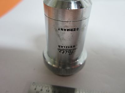 MICROSCOPE OBJECTIVE LEITZ WETZLAR GERMANY 16X INFINITY OPTICS BIN#A3-F-13