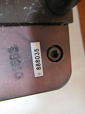 LEICA DMRB XY STAGE TABLE ROTABLE GERMANY MICROSCOPE PART AS PICTURED R7-A-47