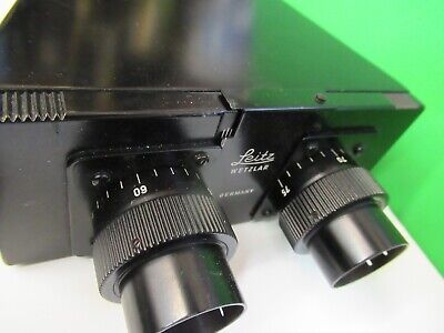 LEITZ DIALUX GERMANY HEAD BINOCULAR MICROSCOPE PART OPTICS AS PICTURED &58-B-22