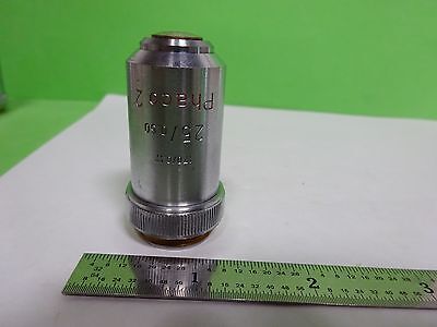 MICROSCOPE PART LEITZ GERMANY PHACO OBJECTIVE 25X OPTICS AS IS BIN#11-E-13