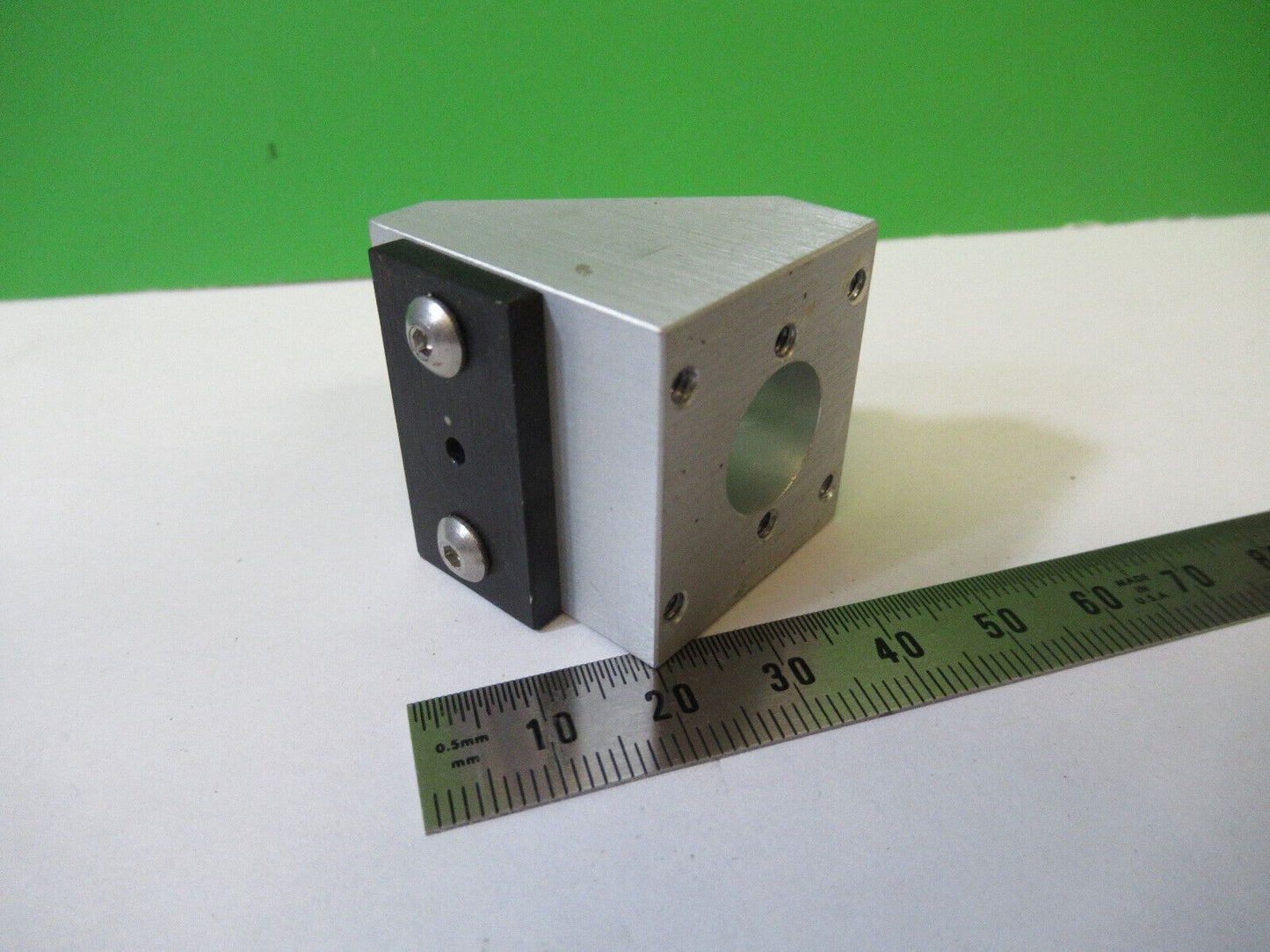 OPTICAL MOUNTED BEAM SPLITTER LENS LASER OPTICS AS PICTURED #22-A-43