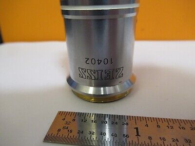 ZEISS AXIOTRON OBJECTIVE UV 120X UV 10402 MICROSCOPE PART AS PICTURED &Q6-A-58