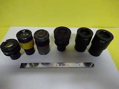 LOT MICROSCOPE EYEPIECES parts repair  OPTICS #P9-19