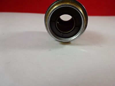 MICROSCOPE PART LEITZ WETZLAR GERMANY OBJECTIVE EF 4X OPTICS AS IS BIN#L9-B-01