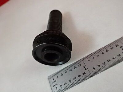 MICROSCOPE PART ANTIQUE BRASS OBJECTIVE CARL ZEISS GERMANY OPTICS AS IS N5-A-05