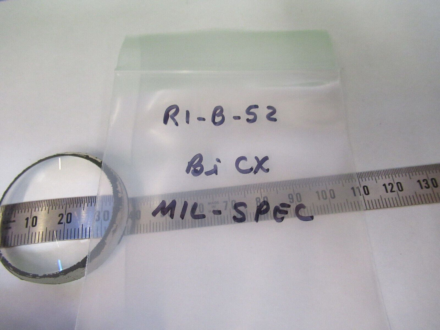 OPTICAL HIGHLY CONVEX BI CX MIL SPEC AS REMOVED OPTICS AS PICTURED R1-B-52