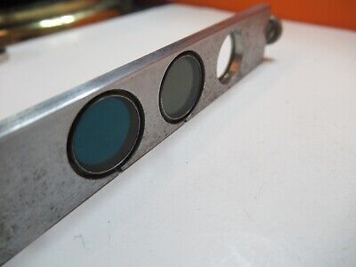 FOR PARTS ANTIQUE MICROSCOPE PART SLIDE RARE UNKNOWN AS PICTURED &16-B-88