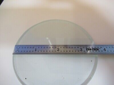 GLASS POLISH DULL STAGE TABLE SPECIMEN MICROSCOPE PART AS PICTURED &1E-C-63