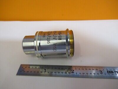 ZEISS AXIOTRON OBJECTIVE UV 120X UV 10402 MICROSCOPE PART AS PICTURED &Q6-A-58