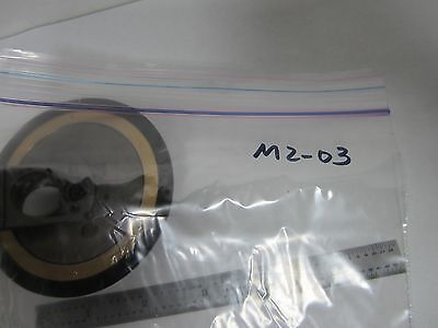 LEITZ GERMANY NOSEPIECE MICROSCOPE PART OPTICS AS IS BIN#M2-03