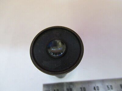 ANTIQUE 10X BAUSCH LOMB EYEPIECE LENS OCULAR MICROSCOPE PART AS PICTURED Q3-B-74