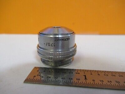 LEITZ WETZLAR OBJECTIVE POL 3.5X /170 OPTICS MICROSCOPE PART AS PICTURED 11-B-26