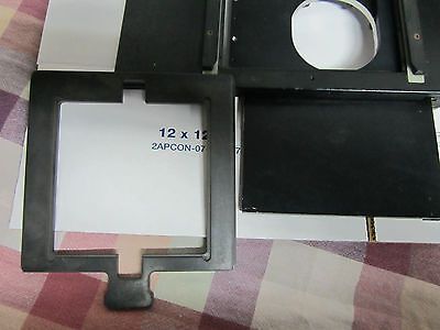 OPTICAL MICROSCOPE PART ZEISS GERMANY HUGE WAFER INSPECTION STAGE OPTICS BIN#19