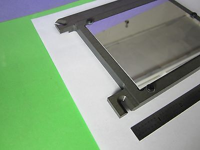 OPTICAL INFRARED MIRROR SLIDE SPECTRA TECH LASER OPTICS BIN #34-03