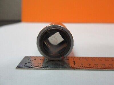 ANTIQUE POLARIZER CRYSTAL LENS LEITZ OPTICS MICROSCOPE PART AS PICTURED &7B-B-68