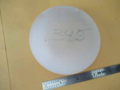 OPTICAL HUGE ROUGH UNFINISHED GLASS CONVEX CONCAVE OPTICS AS PICTURED &F2-A-231