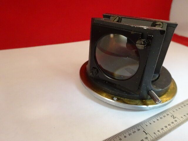 MICROSCOPE PART REICHERT ZETOPAN ILLUMINATOR LENS ASSEMBLY OPTICS AS IS #IL6-03