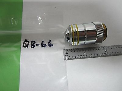 MICROSCOPE PART OBJECTIVE FISHER 10X OPTICS AS IS BIN#Q8-66