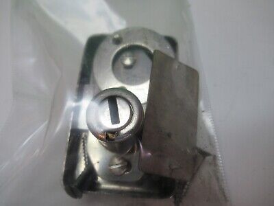 OLYMPUS ELGEET LOCK FOR WOOD BOX [NO KEY] MICROSCOPE PART OPTICS &17-A-37