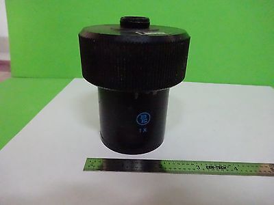 MICROSCOPE PART BARNES ENGINEERING INFRARED OBJECTIVE REFLECTIVE 1X AS IS #V8-45