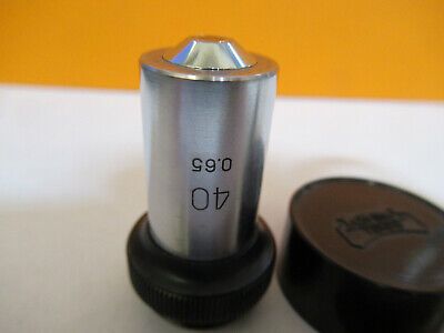 YASHIMA OBJECTIVE 40X TOKYO JAPAN LENS MICROSCOPE PART AS PICTURED #P6-A-20