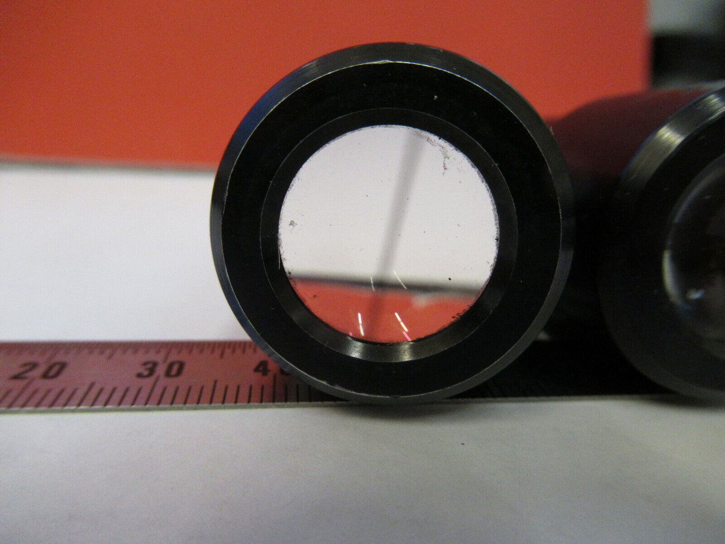 PAIR AO AMERICAN OPTICS 10X EYEPIECE CAT 149 MICROSCOPE PART AS PICTURED Q4-A-12