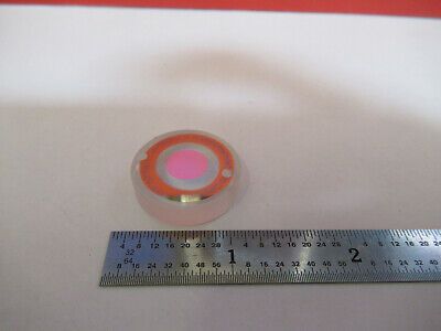 HP HEWLETT PACKARD COATED LENS FILTER LASER OPTICS AS PICTURED #B1-A-40