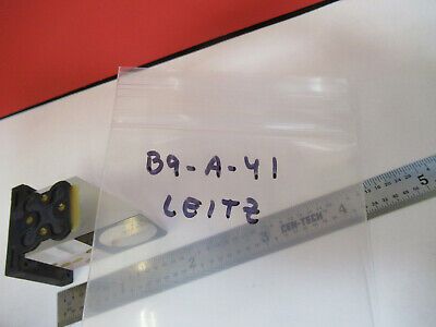 LEITZ GERMANY GLASS PRISM HEAD MICROSCOPE PART OPTICS AS PICTURED #B9-A-41