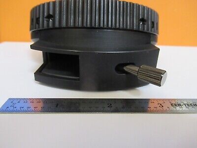 OLYMPUS JAPAN NOSEPIECE QUADRUPLE U-P4RE PRO MICROSCOPE PART AS PICTURED A2-A-71