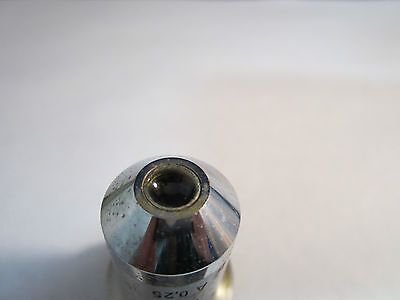 VINTAGE OPTICAL MICROSCOPE PART OBJECTIVE 10X LEITZ GERMANY OPTICS BIN#14B