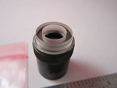 MICROSCOPE OBJECTIVE BAUSCH LOMB EPI 10X OPTICS #12-03 BIN#12