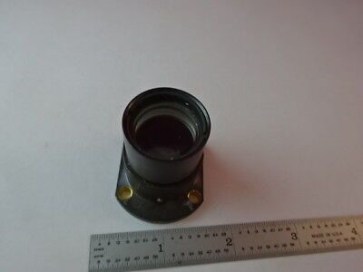 ZEISS GERMANY BRASS MOUNTED LENS IN35 MICROSCOPE PART AS IS #Q3-A-52