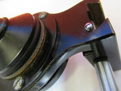 ANTIQUE BAUSCH LOMB CONDENSER + IRIS OPTICS  MICROSCOPE PART AS PICTURED 8Y-A-38