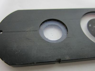 FOR PARTS MICROSCOPE PART SLIDE PHASE CONTRAST OPTICS AS IS BIN#H6-24