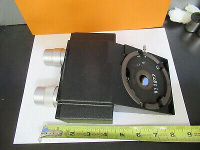 INDUSTRIAL BAUSCH LOMB BINOCULAR HEAD MICROSCOPE PART AS PICTURED #P4-A-01